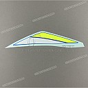 Tail cowl decal, right side