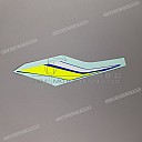 Frame cover GSX-R graphic, right side