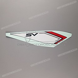 Adesivo posteriore coda carena, lato destro