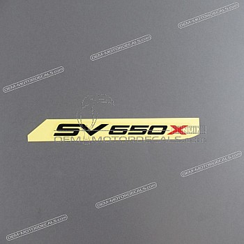 Side cowling decal, right side