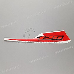Autocollant carénage arrière queue, côté droit
