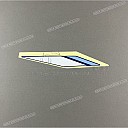 Tail cowl decal, right side
