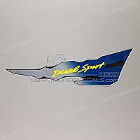 SUZUKI Heckverkleidung Aufkleber, Rechte Seite 68135-32E10-G3R
