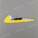 Autocollant carénage arrière queue, côté droit