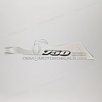 SUZUKI Adesivo posteriore coda carena, lato destro 68135-35F70-CT5