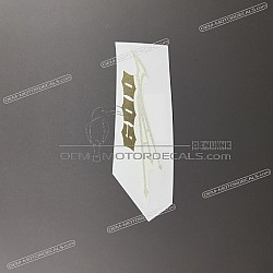 Heckverkleidung Aufkleber, Rechte Seite