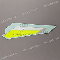 SUZUKI Side cowling decal, right side 68135-48K10-CBZ