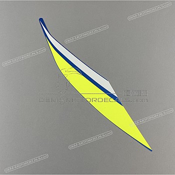 Frame cowling decal, right side