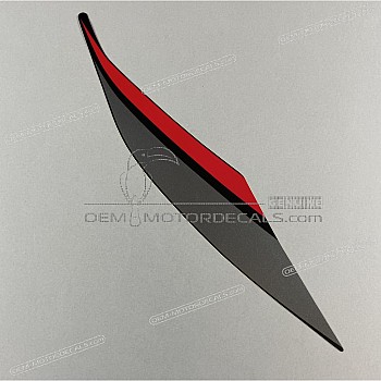 Frame cowling decal, right side