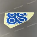 GSX-8S Verkleidungsaufkleber rechts