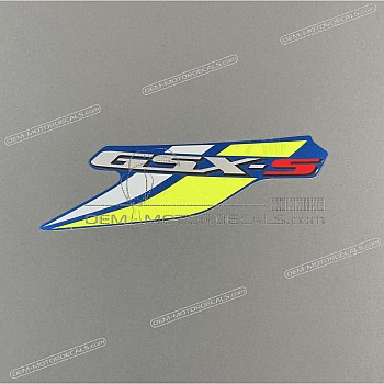 Side cowling decal, right side