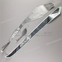 SUZUKI Pegatinas colin, juego, lado izquierdo 68140-01D30-3WG