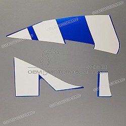 Framecover sticker, linkerkant