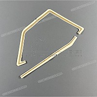 SUZUKI Zestaw naklejek na tylną owiewkę / zadupek, prawa strona 68140-47500-764