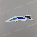Framekap GSX-R sticker, links