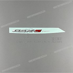 Naklejka na osłonę boczną, lewa strona