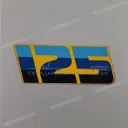Emblemat osłony ramy RM125, strona lewa