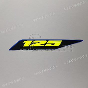 Tail cowl decal, left side