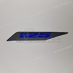 Tail cowl decal, left side