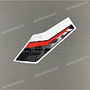 Frame cowling decal, left side