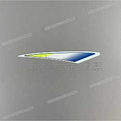 Naklejka na tylną owiewkę / zadupek, lewa strona