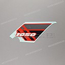 Tail cowl decal, left side