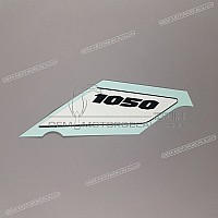 SUZUKI Adesivo posteriore coda carena, lato sinistro 68145-06L10-B4P