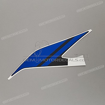 Autocollant carénage arrière queue, côté gauche