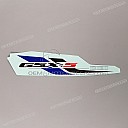 Side cowling decal, left side