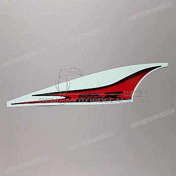 Adesivo posteriore coda carena, lato sinistro