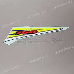 Pegatina colin, lado izquierdo