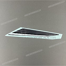 Adesivo posteriore coda carena, lato sinistro