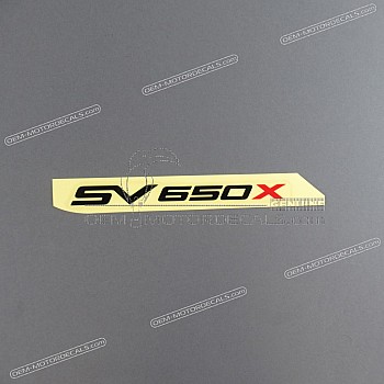 Side cowling decal, left side