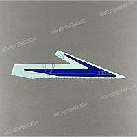 SUZUKI Kontpaneel sticker, linkerkant 68145-18K20-BBD