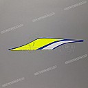 Tail cowl decal, left side