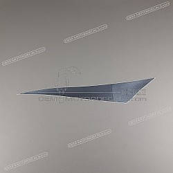 Heckverkleidung Aufkleber, Linke Seite