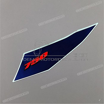 Tail cowl decal, left side