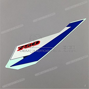 Tail cowl decal, left side