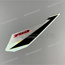 Autocollant carénage arrière queue, côté gauche
