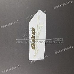 Heckverkleidung Aufkleber, Linke Seite