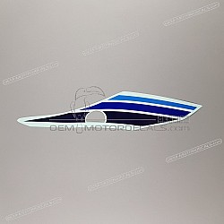 Heckverkleidung Aufkleber, Linke Seite