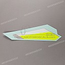 Side cowling decal, left side