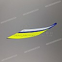 Frame cowling decal, left side