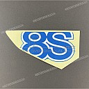 Zijpaneel sticker, linkerkant
