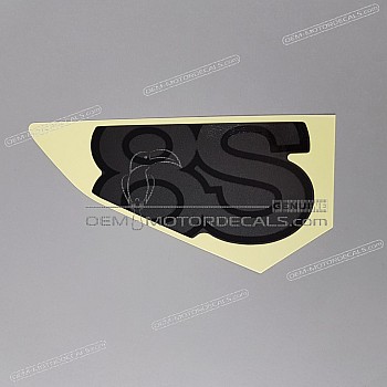 Side cowling decal, left side