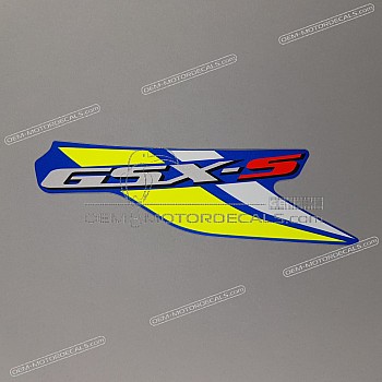 Side cowling decal, left side