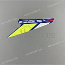 Side cowling decal, left side