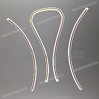 SUZUKI Naklejka na błotnik przedni, zestaw 68150-10F20-ADJ
