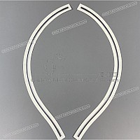 SUZUKI Juego de pegatinas para guardabarros delantero 68150-12F00-N2H