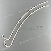 SUZUKI Pegatina para guardabarros delantero, lado derecho 68150-34200-79Y